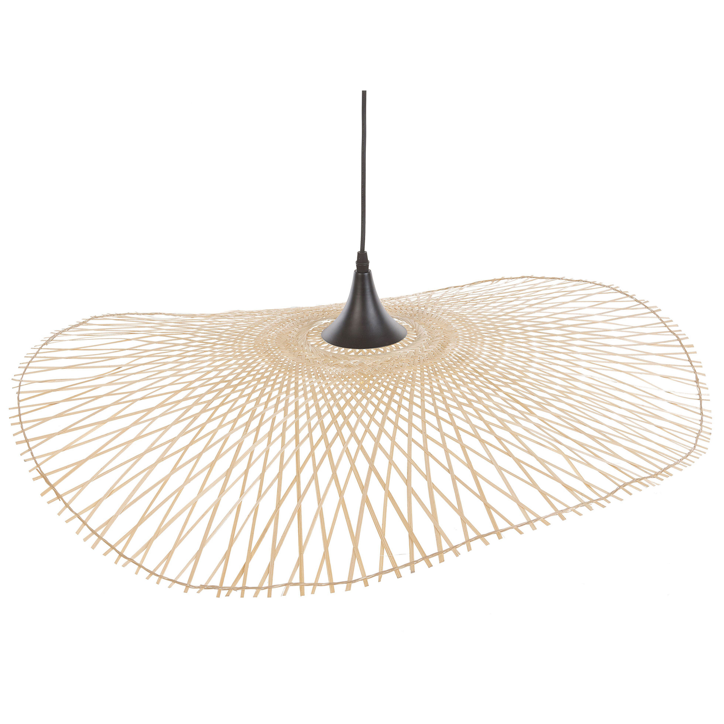 Hängelampe FLOYD Bambusholz Hellbraun