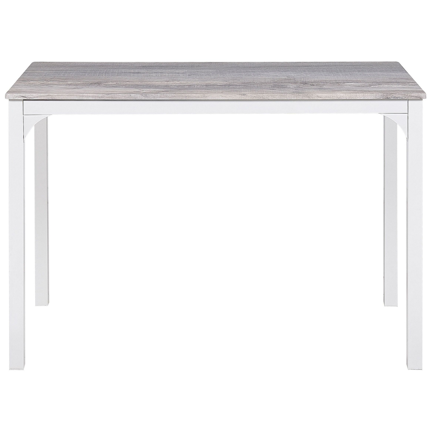 Esszimmer Set BISMARCK Grau 4-Sitzer