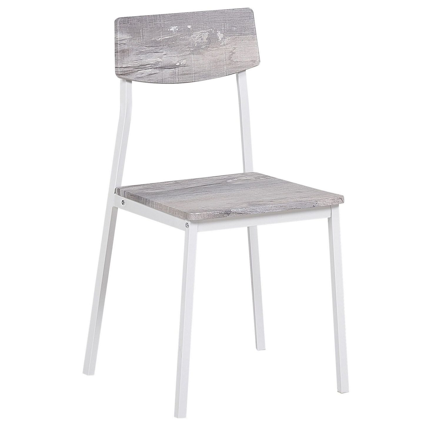 Esszimmer Set BISMARCK Grau 4-Sitzer