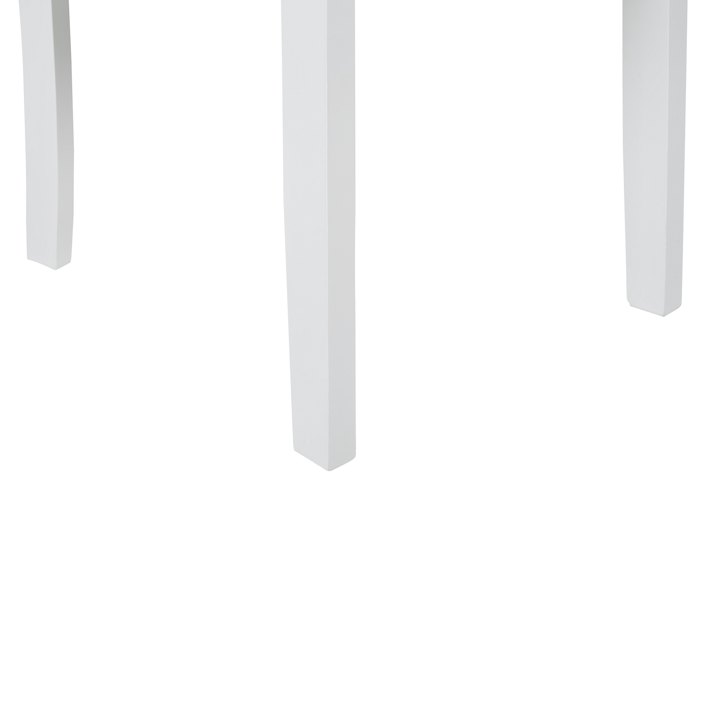 Essgruppe Holz hellbraun / weiss 2-Sitzer 80 x 60 cm BATTERSBY