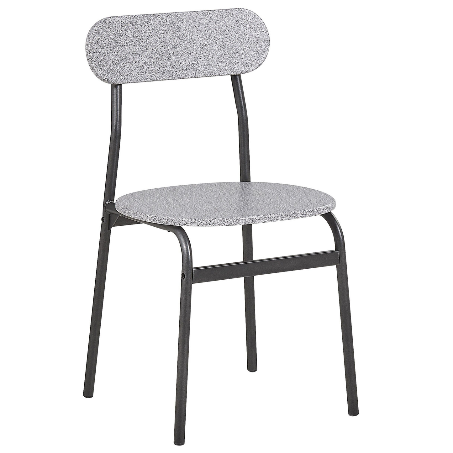 Esszimmer Set VELDEN Hellgrau 4-Sitzer