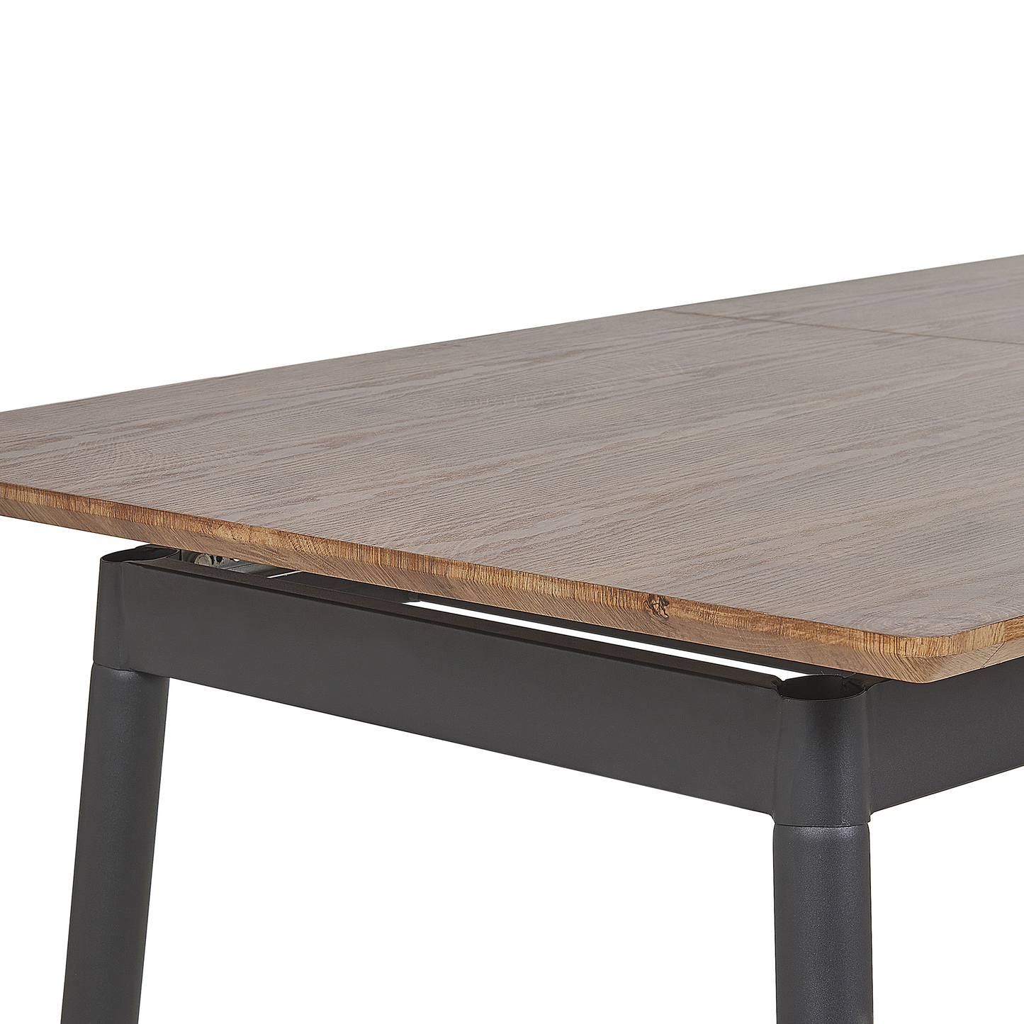 Ausziehbarer Esstisch CALIFORNIA Dunkelbraun 160/200 cm 90 cm