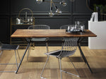 Esstisch AMSTERDAM Dunkelbraun 160 cm 90 cm