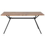 Esstisch AMSTERDAM Dunkelbraun 160 cm 90 cm