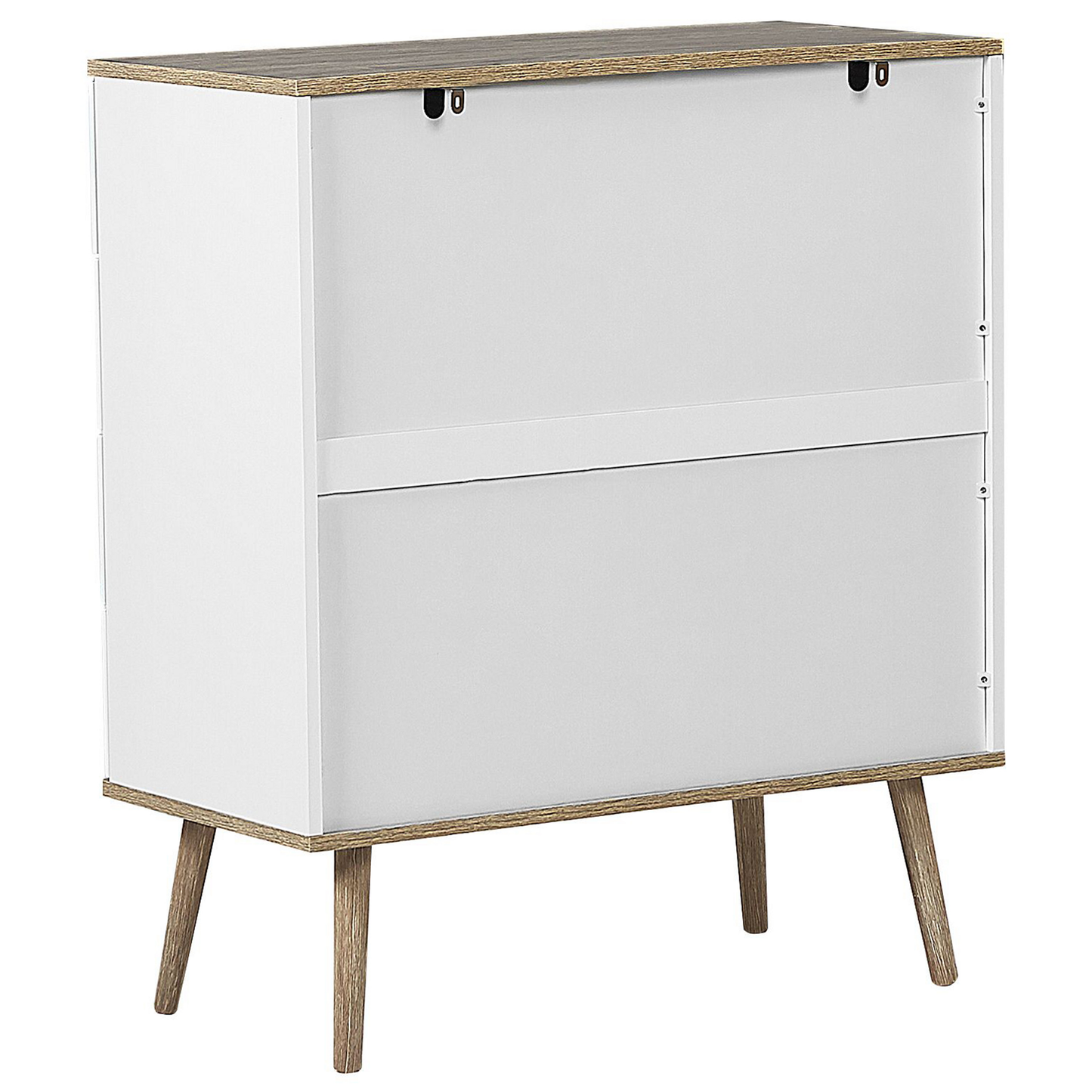 Kommode mit 4 Schubladen WALPI 93 cm Weiss