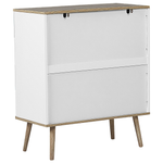 Kommode mit 4 Schubladen WALPI 93 cm Weiss