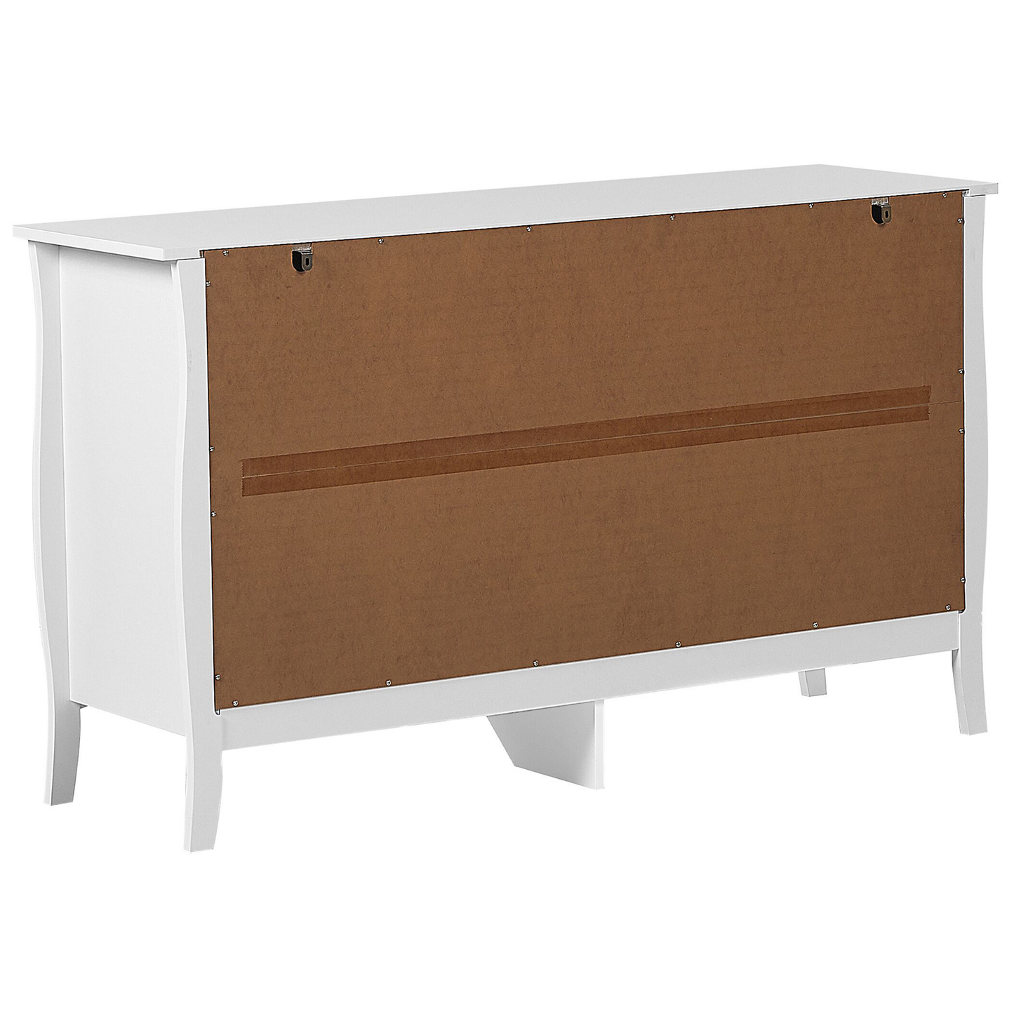 Kommode mit 6 Schubladen WINCHESTER 75 cm Weiss