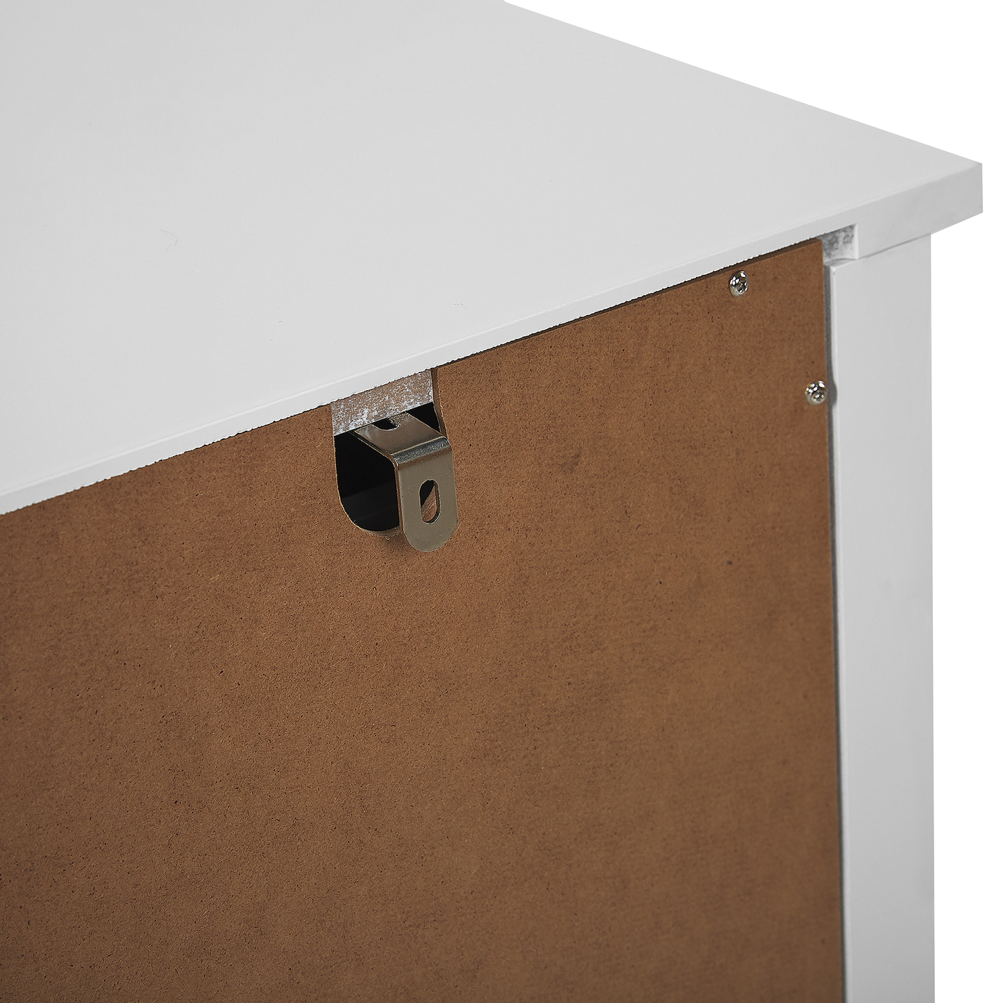 Kommode mit 6 Schubladen WINCHESTER 75 cm Weiss