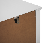 Kommode mit 6 Schubladen WINCHESTER 75 cm Weiss
