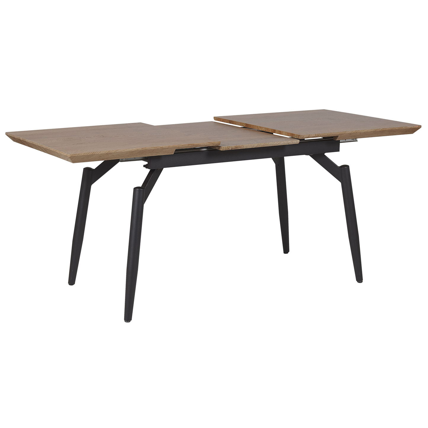 Ausziehbarer Esstisch BARBOSA Dunkelbraun 140/180 cm 80 cm