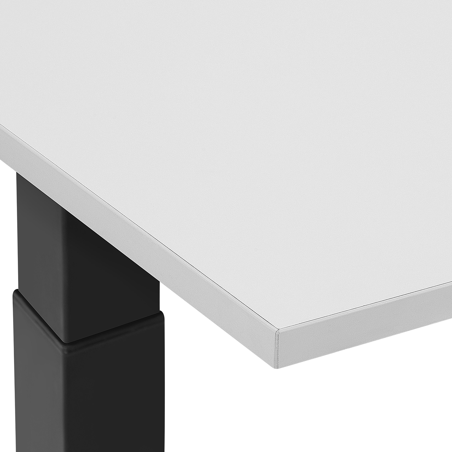 Schreibtisch grau/schwarz 130 x 72 cm elektrisch höhenverstellbar DESTIN II