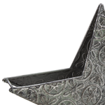 Kerzenständer 2er Set TORNIO Metall 30/26 cm Silber