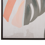 Canvas BANZENA Blumenmuster 63 x 99 cm Bunt