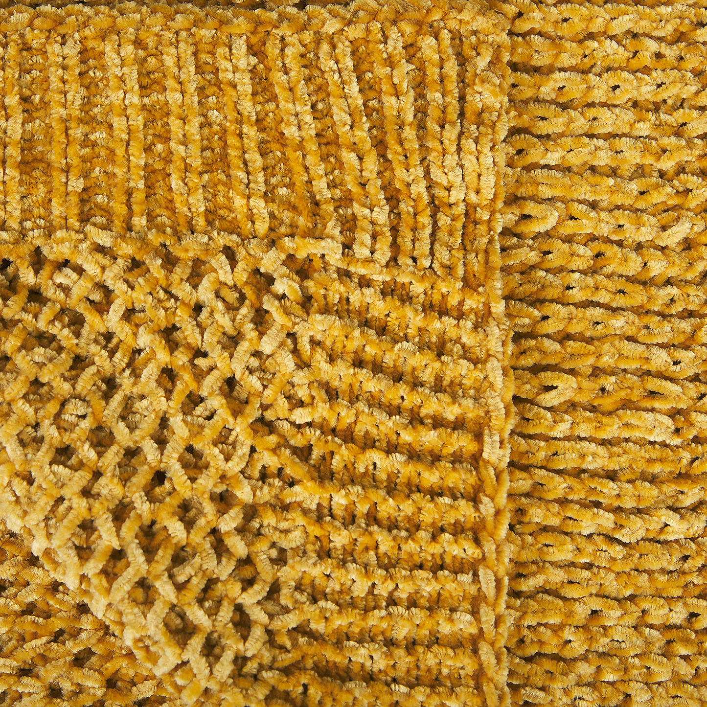 Kuscheldecke HAIFA 150 x 200 cm Senfgelb