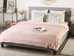 Kuscheldecke GELIK 180 x 200 cm Rosa