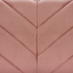 Schlafsofa Samtstoff Rosa SENJA