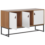Schrank NUEVA 62 cm Hellbraun / Weiss