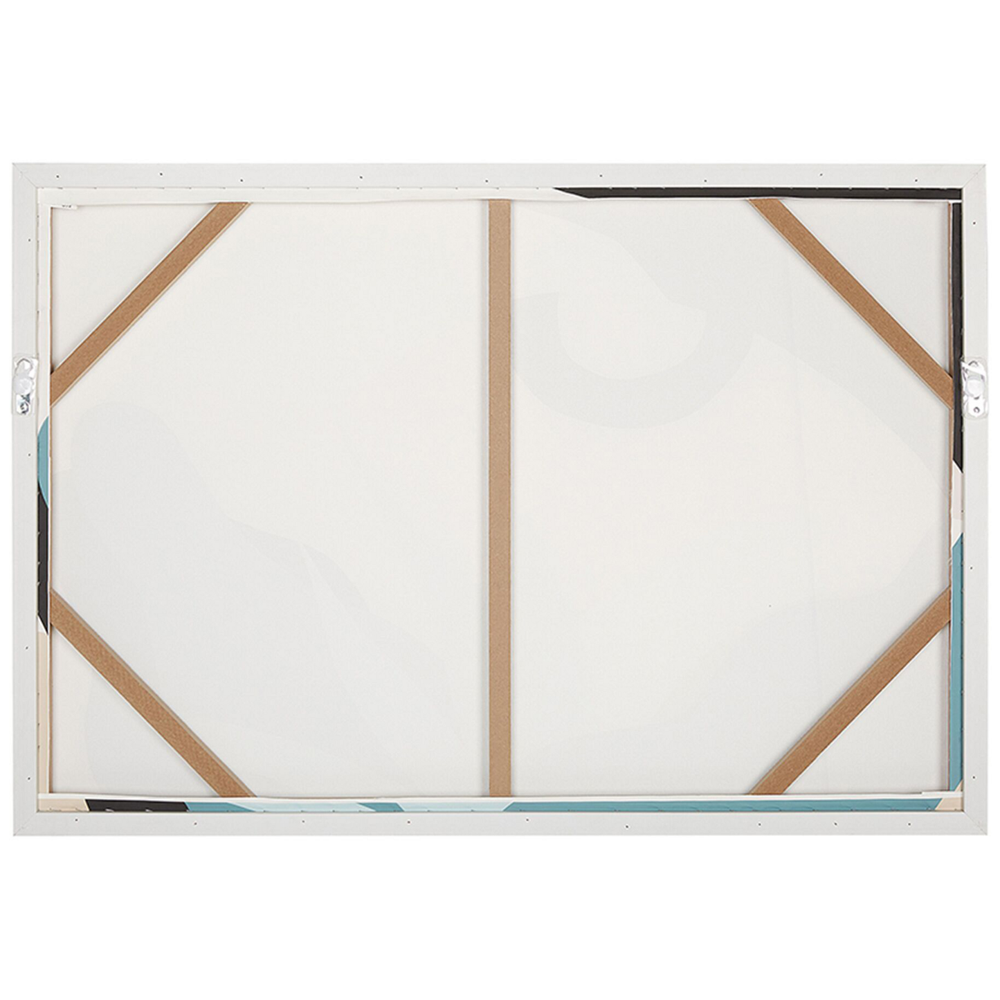 Canvas FORNEA Abstraktes Muster 63 x 99 cm Bunt