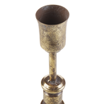 Kerzenständer 2er Set SALAMINA Metall 63/49 cm Gold