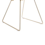 Esszimmerstuhl 2er Set AURORA Metall Gold