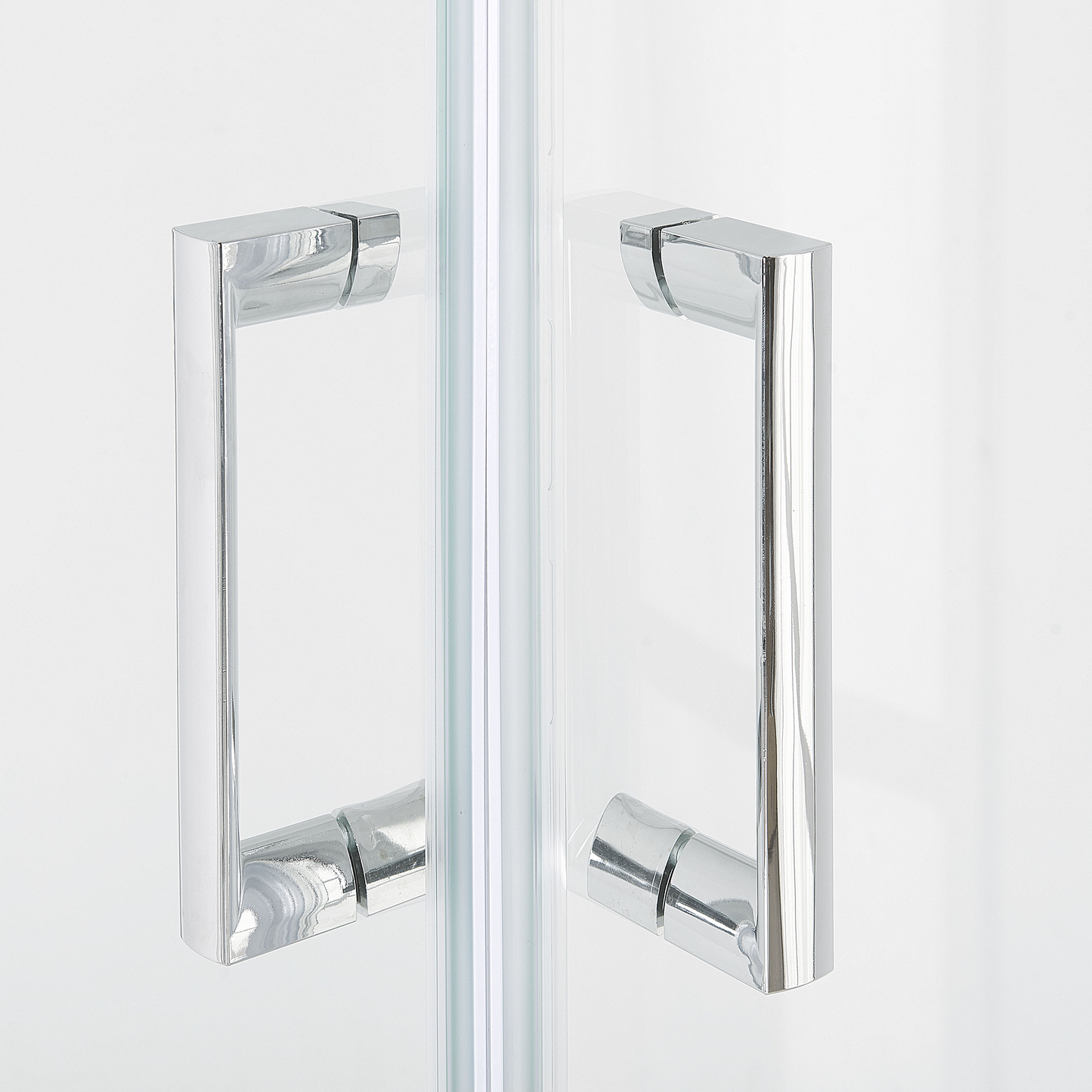 Duschkabine 90 x 90 x 185 cm Silber TELA