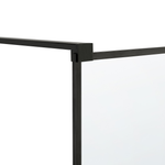 Duschwand WASPAM II 100 x 190 cm Schwarz
