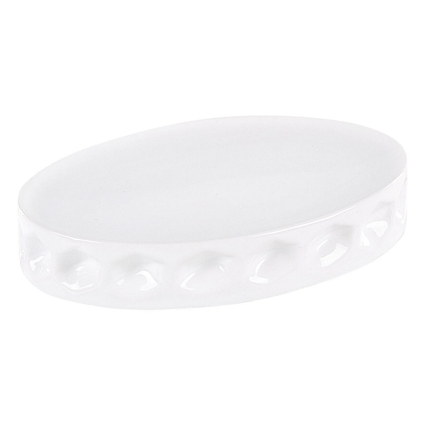 Badaccessoires Set 5-teilig TIRUA Keramik Weiss