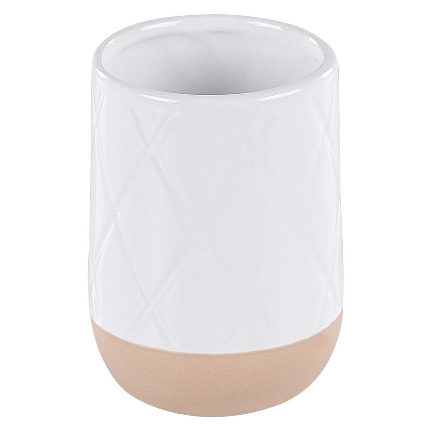 Badaccessoires Set 4-teilig LEBU Keramik Weiss