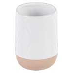 Badaccessoires Set 4-teilig LEBU Keramik Weiss