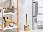 Badezimmer Set 4-teilig Keramik gold PINTO
