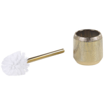 Badezimmer Set 4-teilig Keramik gold PINTO