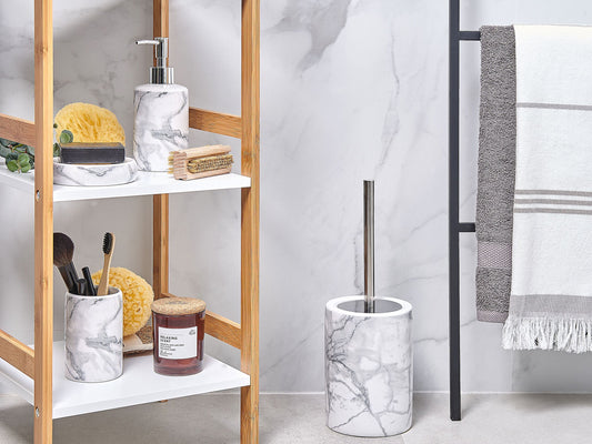 Badaccessoires Set 4-teilig ARAUCO Keramik Weiss