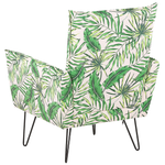 Sessel RIBE Stoff Weiss