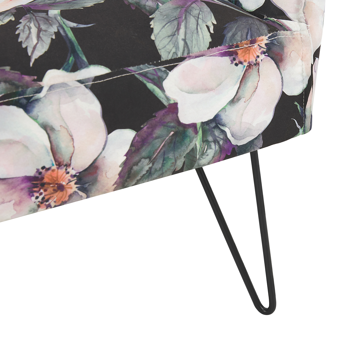 Sessel RIBE Stoff Schwarz