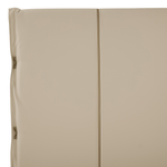Bett mit Lattenrost Kunstleder BETIN 180 x 200 cm Sandbeige