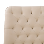 Bett mit Lattenrost Kunstleder ESSONNE 160 x 200 cm Beige