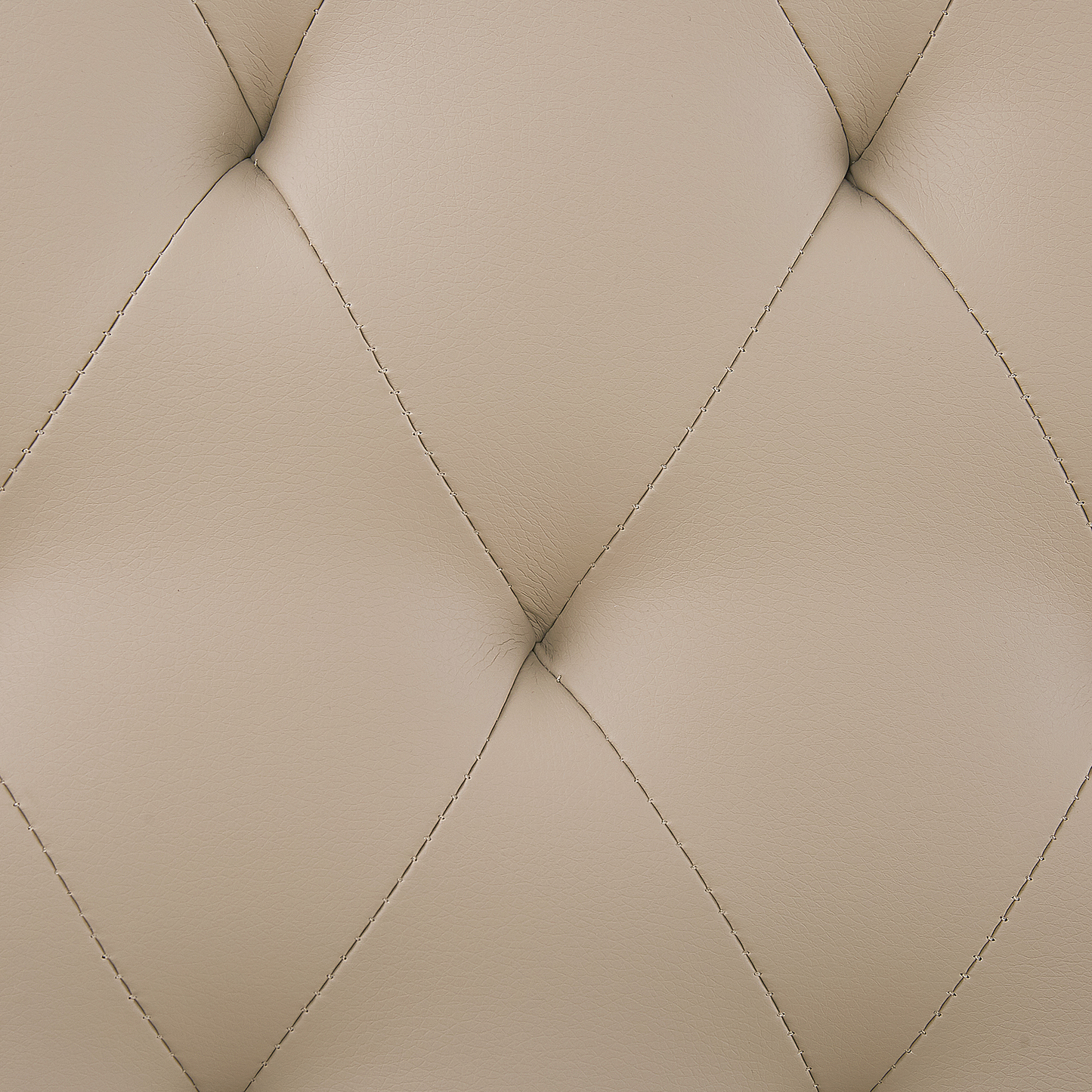 Bett mit Lattenrost Kunstleder ESSONNE 160 x 200 cm Beige