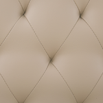 Bett mit Lattenrost Kunstleder ESSONNE 160 x 200 cm Beige
