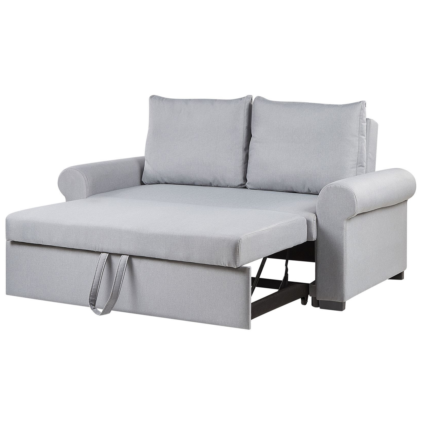 2-Sitzer Schlafsofa hellgrau SILDA