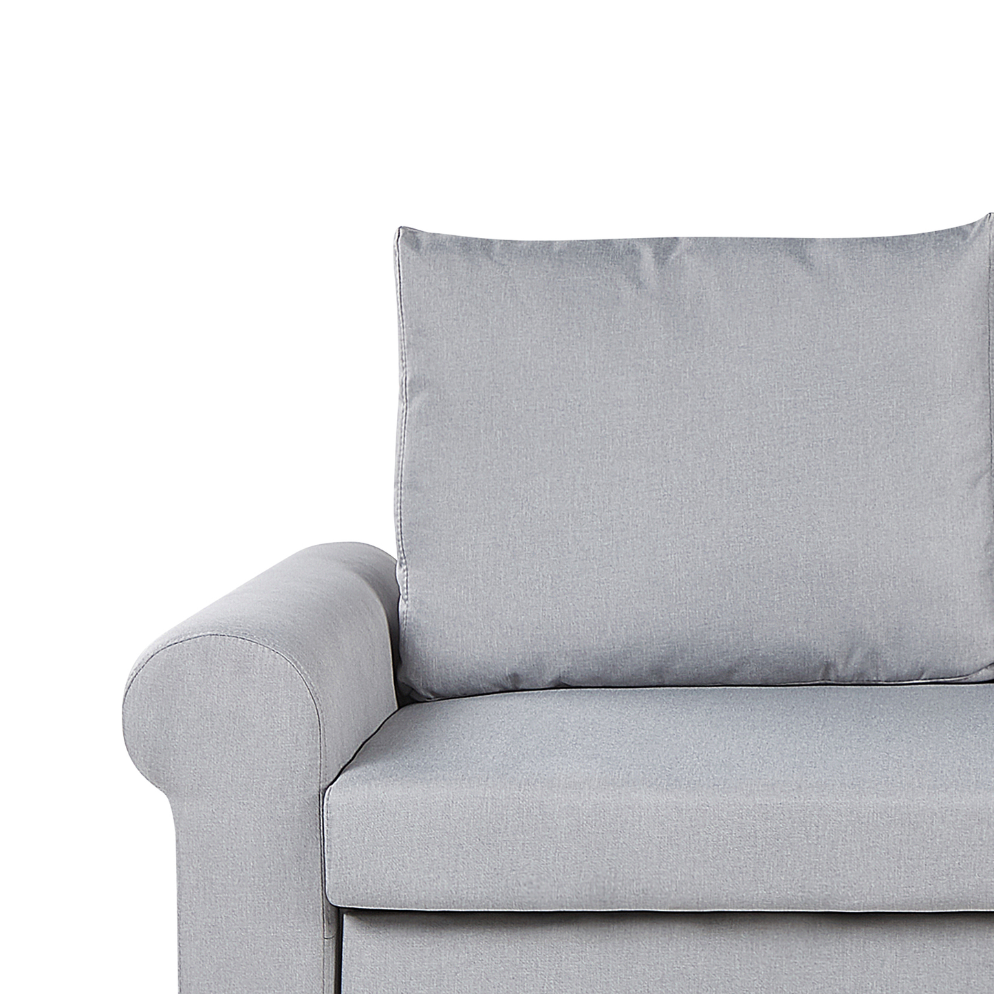2-Sitzer Schlafsofa hellgrau SILDA