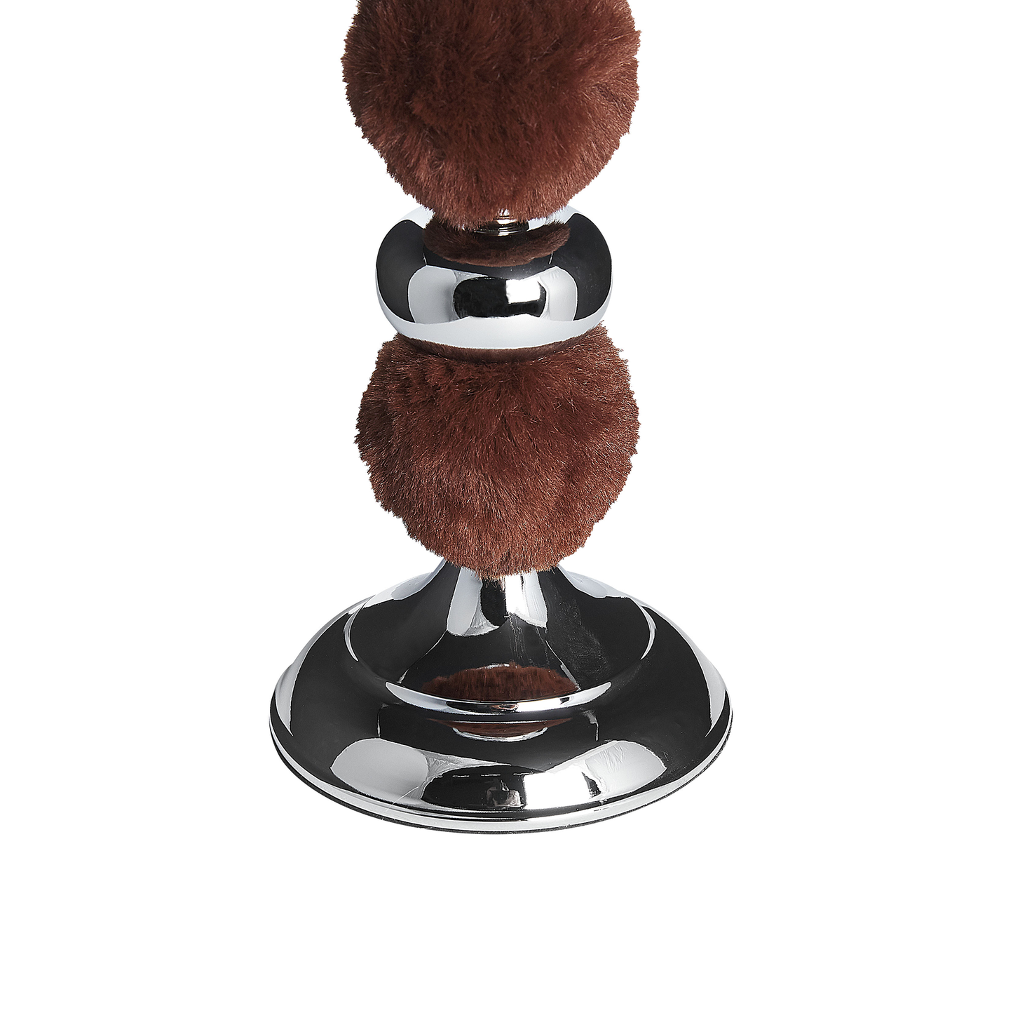 Kerzenständer PADRE Glas 38 cm Braun
