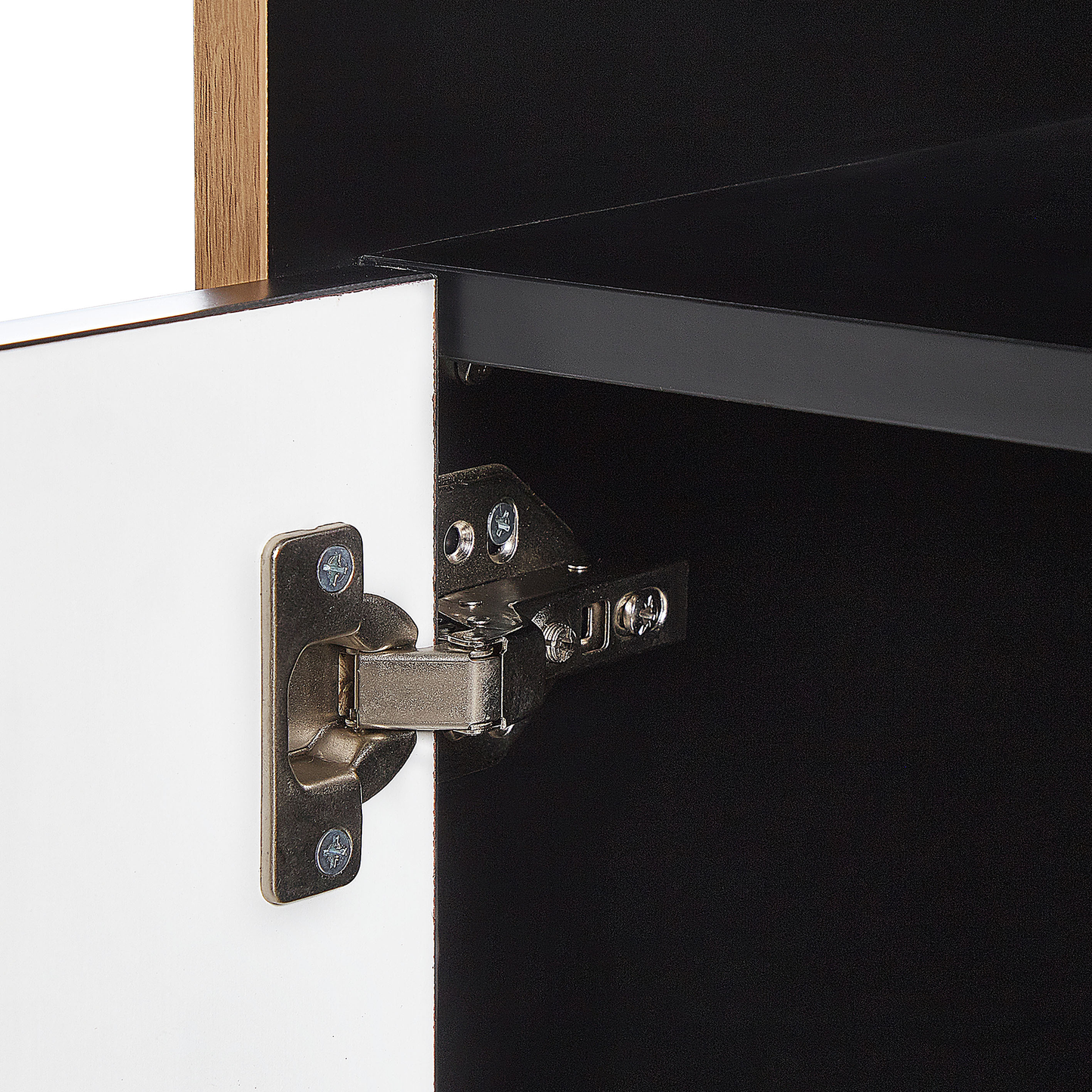 Sideboard mit 2 Türen ILION 76 cm Weiss