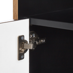 Sideboard mit 2 Türen ILION 76 cm Weiss