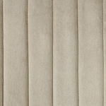 Esszimmerstuhl 2er Set LAVONIA Samtstoff Taupe