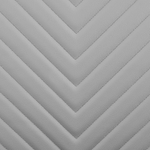 Esszimmerstuhl 2er Set PICKNES Kunstleder Hellgrau