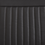 2er Set Kunstleder Esszimmerstuhl Schwarz BRANDOL