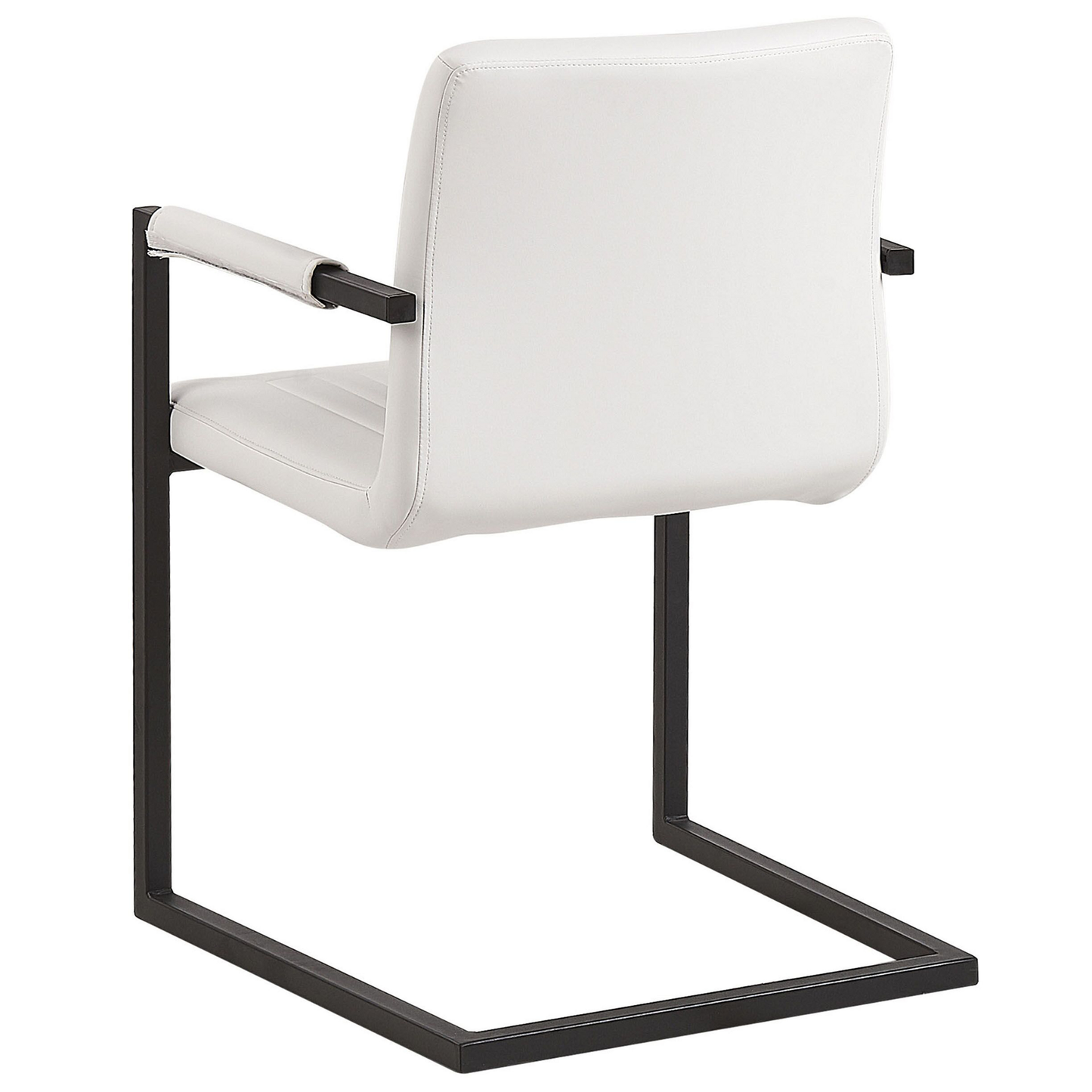 2er Set Kunstleder Esszimmerstuhl Cremeweiss BRANDOL