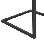 Esszimmerstuhl 2er Set BUFORD Kunstleder Cremeweiss