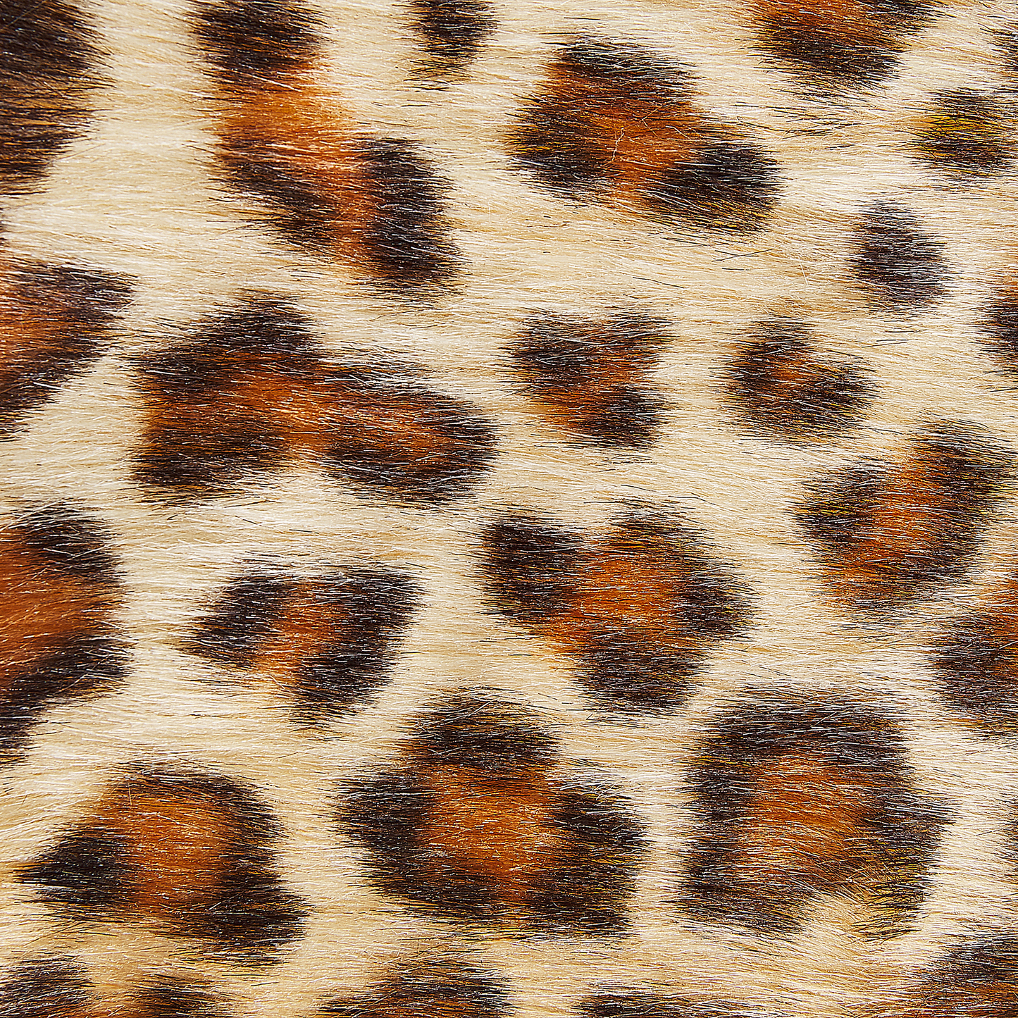 Kunstfell-Teppich Leopard braun 90 cm NAMBUNG