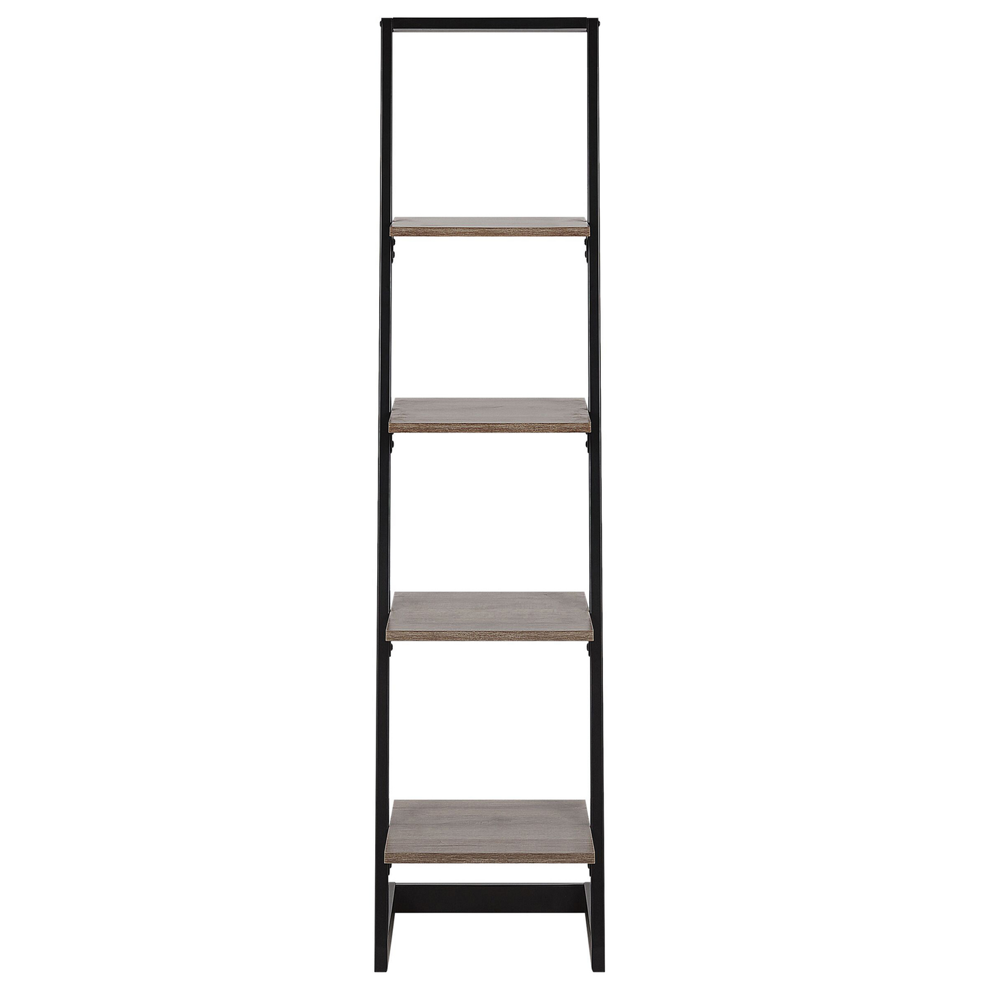 Bücherregal mit 4 Fächern JOPLIN 143 cm Schwarz